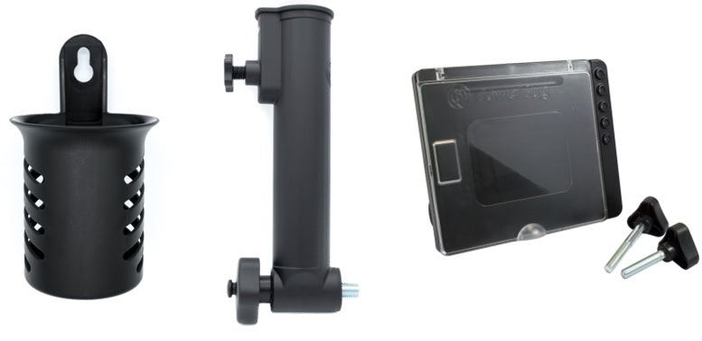 PowerBug ACCESSORY BUNDLE (Drink Holder, Umbrella Holder, Scorecard Holder)