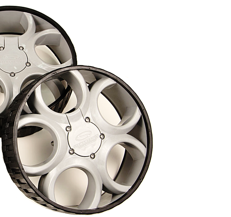 Stewart Golf V3 REAR Wheels - Set of 2 (Q / X / F Series)