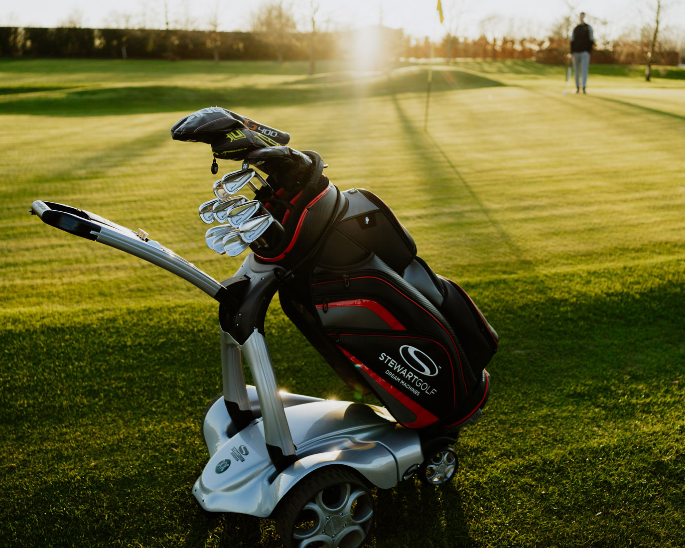 Stewart golf best sale trolley bag